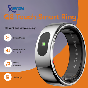 Anneau intelligent SHR HRV pour femmes, personnalisable, Q8 Ringsmart Ring, dispositifs de surveillance de <span class=keywords><strong>la</strong></span> santé portables, Ectri Custom Tiktok Scroll Ring - Product Image 6