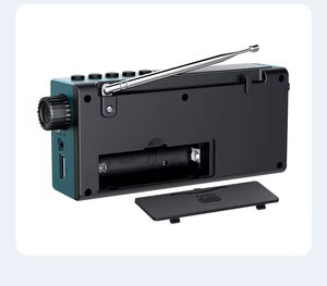 Radio Portátil BT AM FM con USB/Tarjeta TF, Altavoz Integrado, Larga Duración de Batería, Conector para Auriculares, Linterna y Función de Grabación - Product Image 5