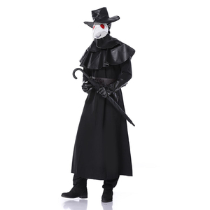 Costume de <span class=keywords><strong>docteur</strong></span> pour adultes, uniforme de tueur de rage, Costume Sexy de Style de Beak Punk, Costumes d'halloween pour hommes - Product Image 3