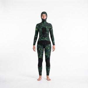 <span class=keywords><strong>Combinaison</strong></span> de plongée en néoprène 3 mm pour la pêche sous-marine, deux pièces, <span class=keywords><strong>combinaison</strong></span> intégrale pour femmes - Product Image 2