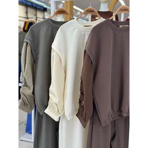 Conjunto de Traje para Mujer S6K Modal, Manga Larga, Tejido Transpirable, Casual, Primavera, Color 10249 - Product Image 2