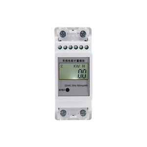 Din Rail gắn đa chức năng Bi-directional năng lượng <span class=keywords><strong>Meter</strong></span> LCD hiển thị điện áp hiện tại tần số r485 thông tin liên lạc cho khác nhau - Product Image 3