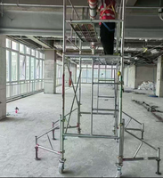Accessoires de support d'extension pour échafaudage : Support triangulaire stabilisateur de béquille galvanisé à chaud, fourni directement par l'usine