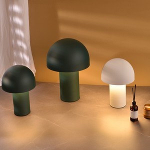 PM, diseño moderno en forma de hongo, lámpara de mesa <span class=keywords><strong>LED</strong></span> de Metal decorada, sala de estudio, dormitorio infantil, mesita de noche, luz de escritorio de lectura - Product Image 2