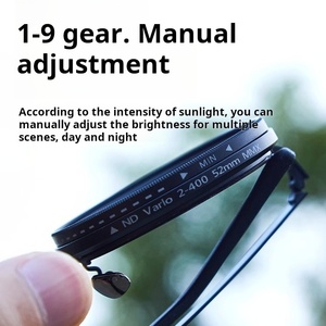 Wholesale Novax Handmade Nd9 <b>Adjustable</b> Dimming Sunglasses Fishing Filter <b>Glasses</b> UV Resistant Personalized Polarized Cool - Product Image 3