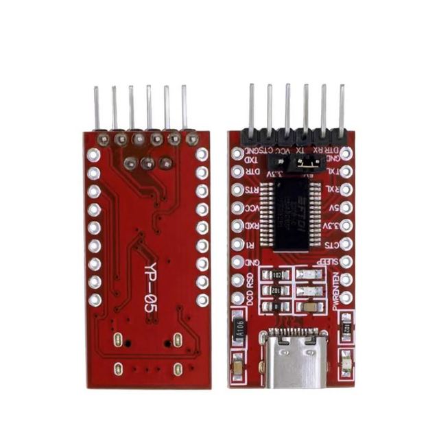 3.3V 5V FT232RL Module USB to TTL TYPE-C Interface for Ardu Stablebility DTR RX TX VCC CTS GND