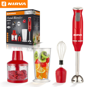 Nirva 4 en 1, Varilla Mezcladora Manual, Procesador de Alimentos Manual de Acero Inoxidable de Alta Potencia de 600w - Product Image 1