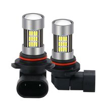Kunde lampu kabut LED 9005 9006, bola lampu depan mobil H8 H11 Super terang HB3 HB4 led kabut/lampu mengemudi untuk mobil