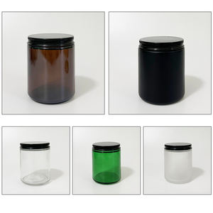 Pot en verre pour gommage corporel vide personnalisé de 8 oz, vente en gros, <span class=keywords><strong>brun</strong></span>, 250 g, pot de <span class=keywords><strong>beurre</strong></span> corporel de luxe avec couvercle - Product Image 6