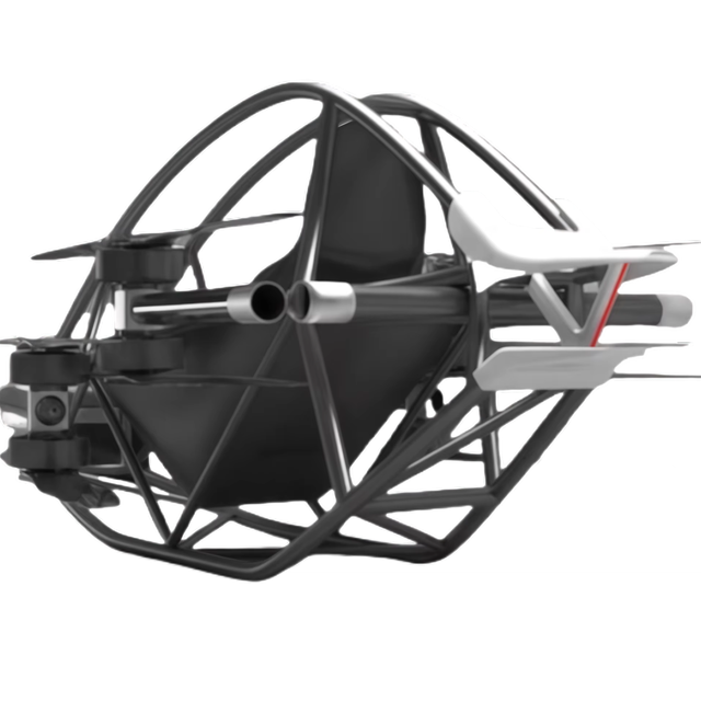 Flying Manned Drones EVTOL Can Transport Supplies for High-altitude Ocean Forest Mountain Terrain Search and Rescue