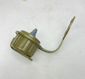 DF407 Cantimplora portátil para deportes al aire libre, verde oliva, tapa M1 con correa antipérdida extraíble - Product Image 4