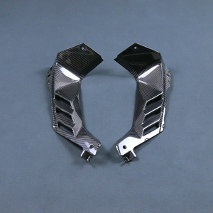 Accessoires <span class=keywords><strong>de</strong></span> panneaux latéraux <span class=keywords><strong>de</strong></span> carénage extérieur en fibre <span class=keywords><strong>de</strong></span> carbone à ajustement parfait pour la modification <span class=keywords><strong>de</strong></span> <span class=keywords><strong>moto</strong></span> Kawasaki ZX10R - Product Image 1