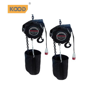 Terbalik rantai listrik seri kerekan digunakan rantai panggung baja kerekan rantai listrik disediakan 1 Ton rem bagian kayu tetap - Product Image 2