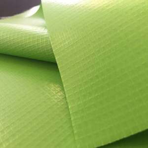 Rollo de Tela Laminada de PVC y Poliéster Resistente al Desgarro, Impermeable, con Recubrimiento Anti-UV, 350GSM, 0.28mm, <span class=keywords><strong>para</strong></span> Exteriores, 50m/100m - Product Image 5
