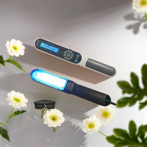 Lampe de photothérapie UVB à bande étroite portative authentique PHILIPPS pour un traitement sûr du vitiligo à domicile KN-4003BL - Product Image 4