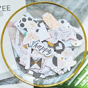 Papier photo personnalisé en bois, étiquette découpée, amincera pour la décoration de scrapbooking - Product Image 6