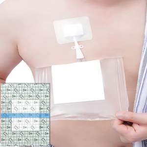 Bandages d'incision transparents, barrière imperméable, protection pour la douche, pour les plaies importantes, sans colle - Product Image 1