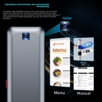 Dispositif de traduction linguistique intelligent portable Z15W, 139 langues, traduction simultanée en ligne/hors ligne pour les voyages d'affaires