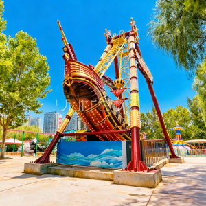 Bateau <span class=keywords><strong>pirate</strong></span> en fibre de verre de haute qualité pour 24 personnes, manège de fête foraine, en promotion - Product Image 2