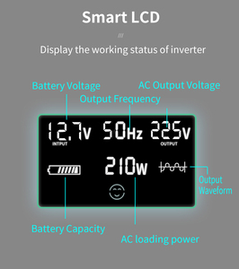 Onduleur à onde sinusoïdale pure Offre Spéciale de 1200 watts Approvisionnement d'usine OEM personnalisable pour Van - Product Image 4