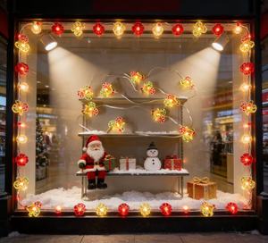 Lumières décoratives <span class=keywords><strong>de</strong></span> <span class=keywords><strong>Noël</strong></span> à LED à piles pour l'intérieur, <span class=keywords><strong>mini</strong></span>-lumières <span class=keywords><strong>de</strong></span> <span class=keywords><strong>Noël</strong></span> en forme <span class=keywords><strong>de</strong></span> canne à sucre, lumières <span class=keywords><strong>de</strong></span> festival - Product Image 3