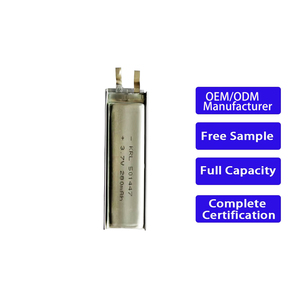 Krl sản xuất Polymer <span class=keywords><strong>Lithium</strong></span> <span class=keywords><strong>Ion</strong></span> Pouch Pin 501447 <span class=keywords><strong>280mAh</strong></span> 3.7V cho loa Bluetooth - Product Image 1