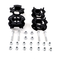 Nouveau kit de suspension complet ET+ 2 pouces ALK-137-F pour Bronco, avant et arrière, en acier noir, garantie 12 mois, rénovation/amélioration