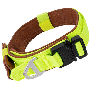 <span class=keywords><strong>Collar</strong></span> Táctico Ajustable para Perro con Hebilla Metálica, Fácil Control, Acolchado Suave y Asa de Tráfico - Product Image 2