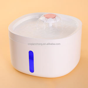 87 औंस/2.6l बड़ा शांत स्मार्ट स्वचालित पालतू जल फव्वारा वायरलेस रिचार्जेबल बैटरी संचालित वायरलेस बिल्ली पानी का फव्वारा - Product Image 3