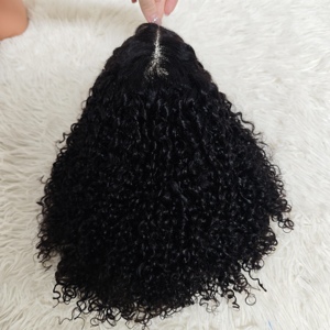 Letsfly 56$ Promotion 5x5 Closure Super Double Drawn Glueless <b>Pixie</b> Curly 100% Human Hair High Quality No Tangle No Shedding - Product Image 3