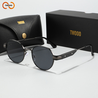 TWOOO T1884 OEM et ODM – Lunettes de soleil carrées classiques décontractées pour le quotidien et les voyages – Nouvelle arrivée transfrontalière – Vente en gros directe usine
