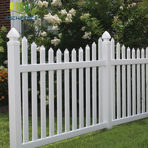 Panneaux de clôture en plastique pour l'extérieur blanc 6ft & 8ft piquet en vinyle PVC bon marché <span class=keywords><strong>Fentech</strong></span> pour jardin taille 6x8 - Product Image 5