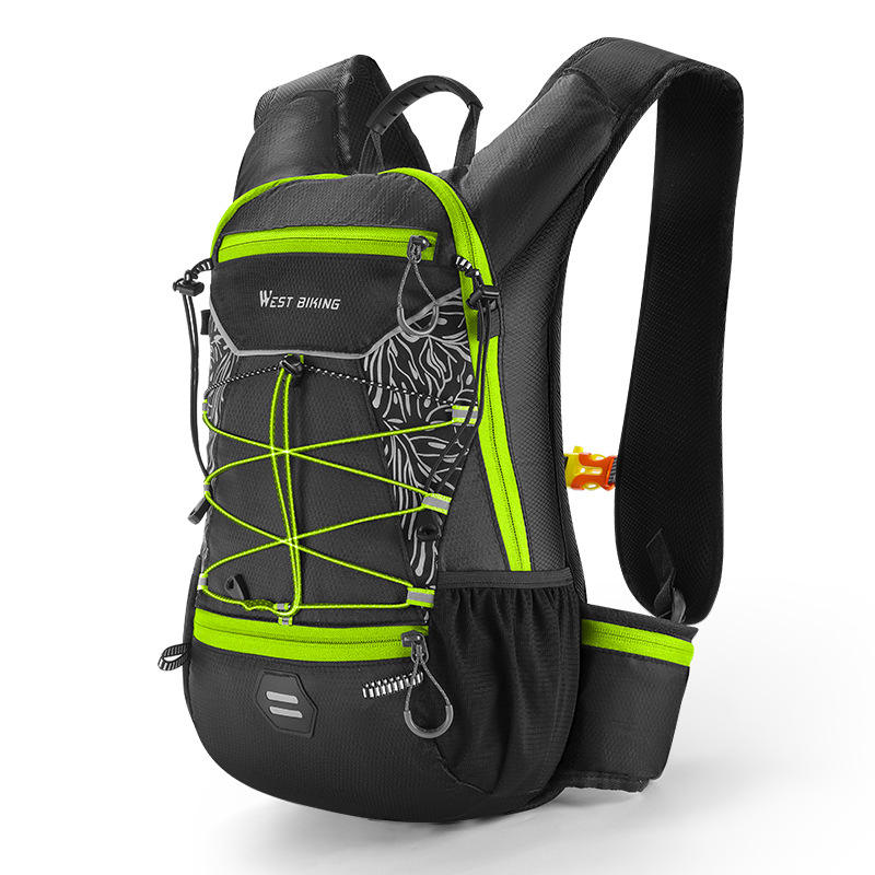 Negro y verde: talla única