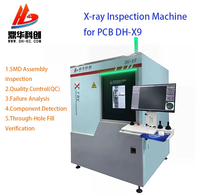 Machine de contrôle de qualité électronique Dinghua DH-X9, équipement d'inspection BGA par rayons X pour tests non destructifs, détection de défauts SMT PCBA