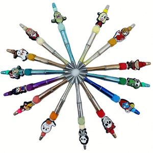 Perles en silicone personnalisées pour stylos, créatives, faites à la main, pour Halloween, Noël, poupées, perles focales pour stylos - Product Image 1