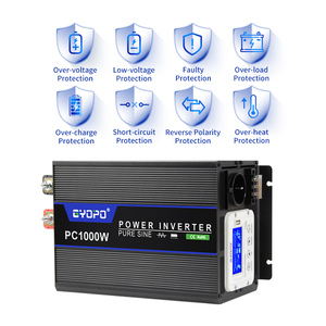 Onduleur/chargeur de puissance sinusoïdale pure 1000 W <span class=keywords><strong>12</strong></span>/24/48 Volt DC à AC Commutation automatique de transfert avec onduleur de 1000 Watt pour usage domestique - Product Image 3