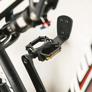 Soporte de Bicicleta de Pared JH-Mech OEM para Interiores, Diseño Fácil de Transportar, Pedal de Goma Acolchado, Negro, Acero 304 - Product Image 3