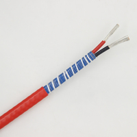 BTV XTVR HTV QTVR HWAT 14mmph 25W/30W/35 W/m Cable de seguimiento de calefacción autorregulable de ancho