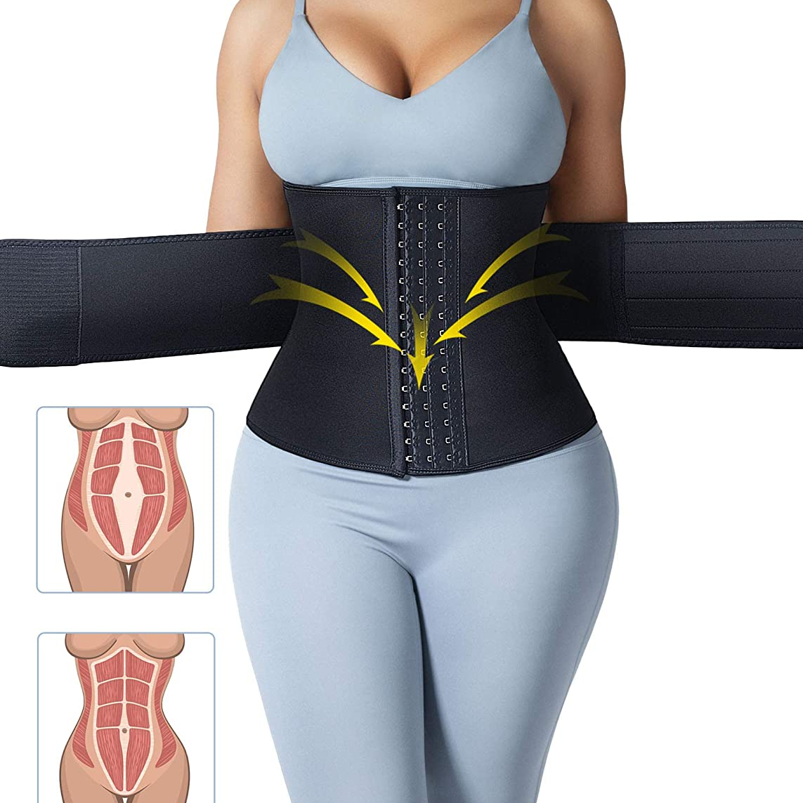 Oferta Faja Reductora Neopreno Compresión Avispa Entrenadora Oferta Faja Reductora Neopreno Compresión Avispa Entrenadora