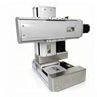Modul Linear 3 Sumbu XYZ Berpenggerak Sekrup Bola dari Paduan Aluminium untuk Robot Kartesian pada Mesin Dispensing Otomatis