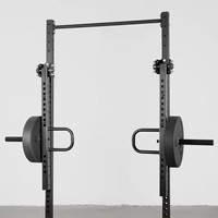 Equipo de Fitness Pusher: Palancas Inclinadas para Ejercicios de Pecho y Brazos, Entrenamiento de Fuerza, Accesorios para Power Rack de 3" x 3"