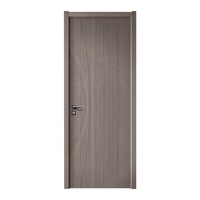 Porte intérieure moderne en MDF, finition PVC, matériaux bois, isolation phonique, garantie 5 ans, pour appartement et salon – Approvisionnement direct usine