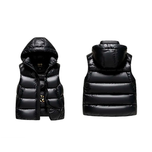 Venta al por mayor de invierno ligero abajo chaqueta <span class=keywords><strong>chaleco</strong></span> sin mangas suave <span class=keywords><strong>ganso</strong></span> abajo <span class=keywords><strong>acolchado</strong></span> mujeres hombres burbuja Puffer abajo <span class=keywords><strong>chaleco</strong></span> - Product Image 2