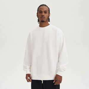 H5473 Fabricant de vêtements pour hommes, vente en gros, sweat-shirts doublés en molleton 100% coton 380 g/m², sur mesure - Product Image 3