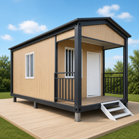Villa hôtel contemporaine en conteneur acier de 20 et 40 pieds, avec panneaux sandwich
