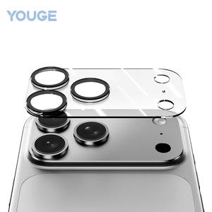 Protecteur d'objectif de caméra en verre trempé pour iPhone 17promax Téléphone anti-rayures HD <span class=keywords><strong>Film</strong></span> de protection d'écran transparent pour caméra - Product Image 4
