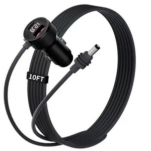 Mi Mini Ni Digital Display Car Charger 2m Type C <b>Usb</b> A Fast Charging 12v Cigarette Lighter <b>Adapter</b> - Product Image 5
