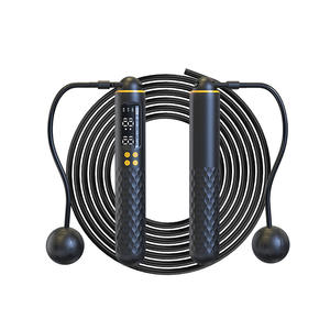 Cuerda de saltar electrónica inteligente con contador, cuerda de fitness ajustable para adultos y estudiantes, equipo de ejercicio unisex - Product Image 1