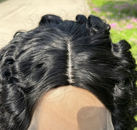 Nouvelle perruque synthétique pour femme, mi-longue, style européen et américain, cheveux bouclés et volumineux, élégante, résistante à la chaleur, fabriquée à la machine