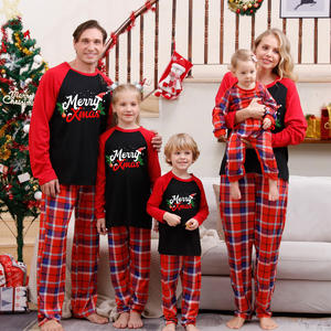 Drop Shipping Pijamas <span class=keywords><strong>de</strong></span> Navidad Familiares <span class=keywords><strong>a</strong></span> Juego Conjuntos <span class=keywords><strong>a</strong></span> Juego para Mamá e <span class=keywords><strong>Hija</strong></span> Ropa para Mamá y Yo Conjunto <span class=keywords><strong>de</strong></span> Pijama para Niños - Product Image 1